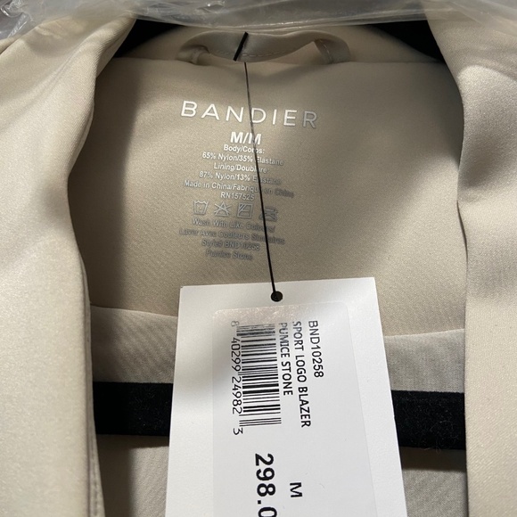 BANDIER "STONE CEMENT" NWT JACKET - MEDIUM - Picture 3 of 7